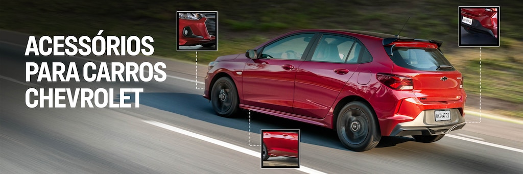 Saiba mais sobre acessórios e personalização do seu Chevrolet na Absoluta Caieiras