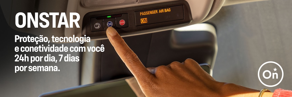 Proteção e tecnologia com o OnStar da Chevrolet Absoluta Caieiras