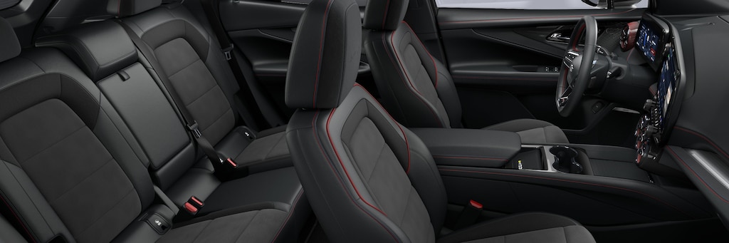 Espaço interno do Blazer EV RS da Chevrolet