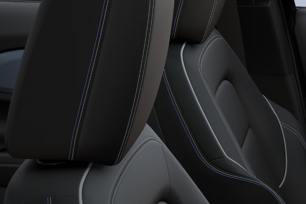 Suporte lombar no banco do motorista só no Equinox EV Elétrico