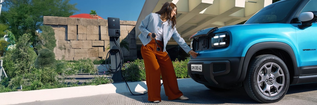 Facilidade no carregamento do seu Spark EUV Chevrolet